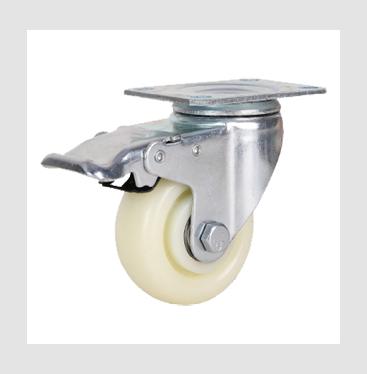 Medium duty caster industrial caster wheel 3/4/5 inch swivel type caster wheel manufacturer for machinery and equipment factory