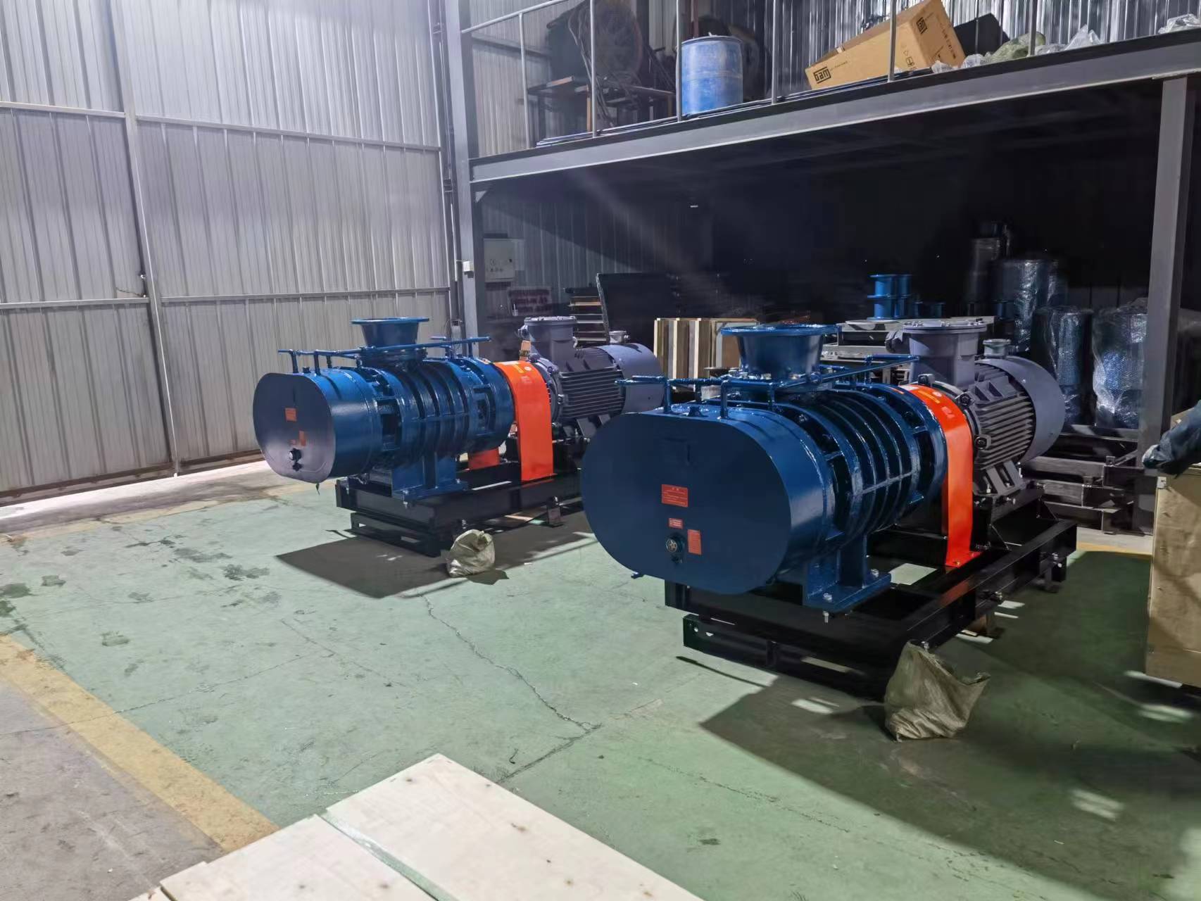 product sewage aeration three leaf roots blower organic fertilizer aeration roots blower electroplating pool stirring fan-11