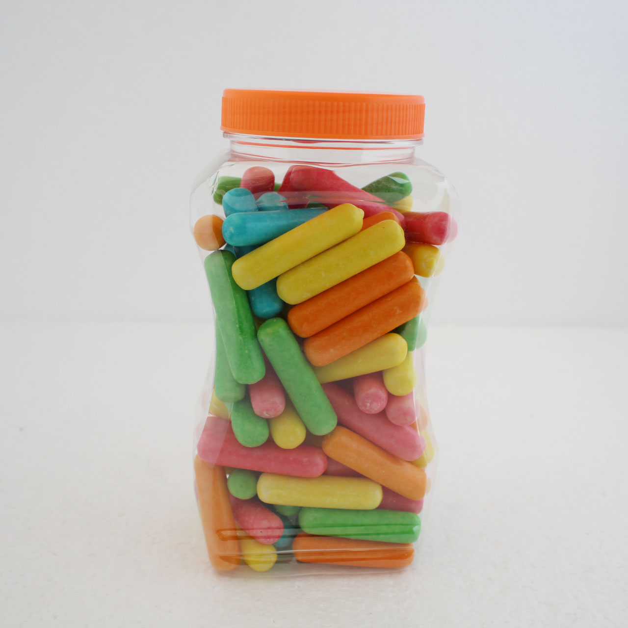 Yummy pen shape halal sweet flavor colourful mini bubble chewing gum filled with fruit jam factory