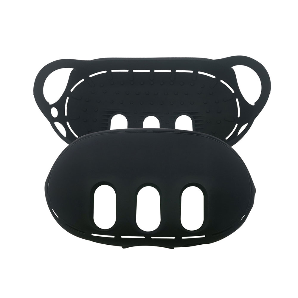 Protective Case Back Cover Silicone Soft Precision Hole For Meta Quest 3 Headset Headband details