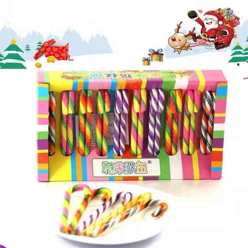 Lollipops Mixed Fruit Flavored Iridescent Christmas Hard Candy in Regular Boxed Great for Decorations supplier
