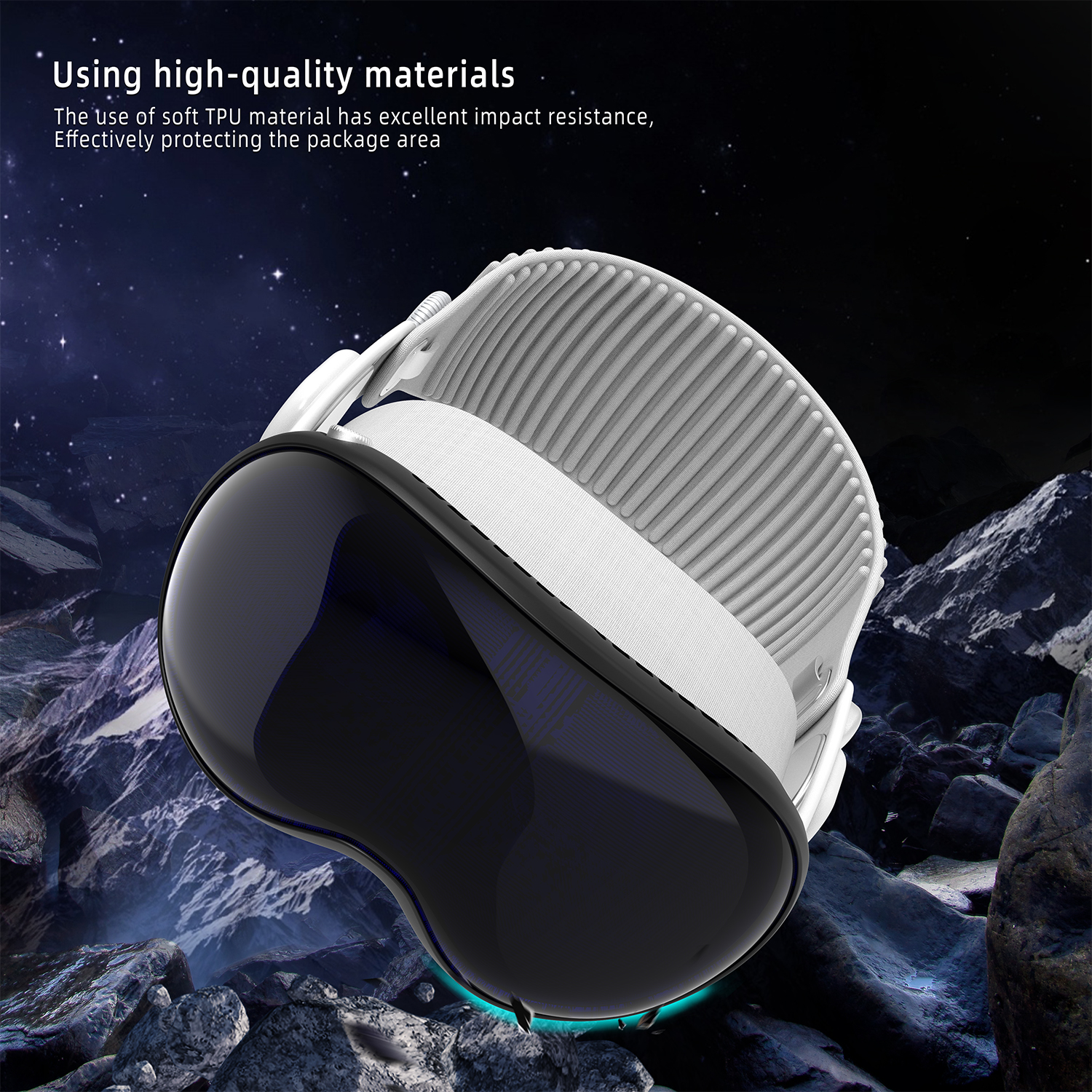Vr Tpu Case For Apple Vision Pro Accessories Video Gaming Cover Soft Protective Controller Precision Hole manufacture