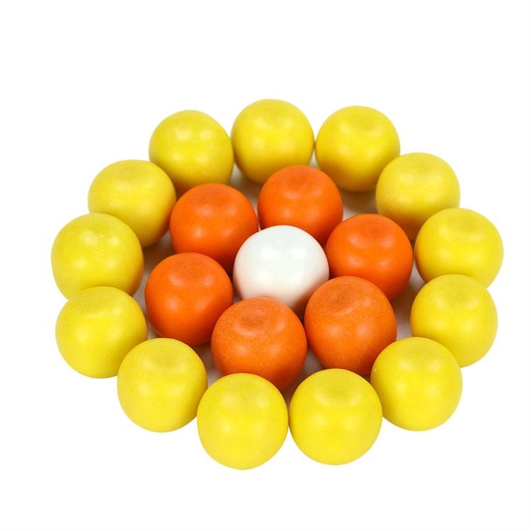 bulk package Multi-color assorted flavor 25mm 8g big bubble gum ball for vending machine factory