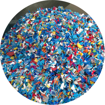 Shredder Plastic Bottle Crushing Machine LDPE HDPE PE PP Bottle Washing Line Plastic Recycling Machine supplier