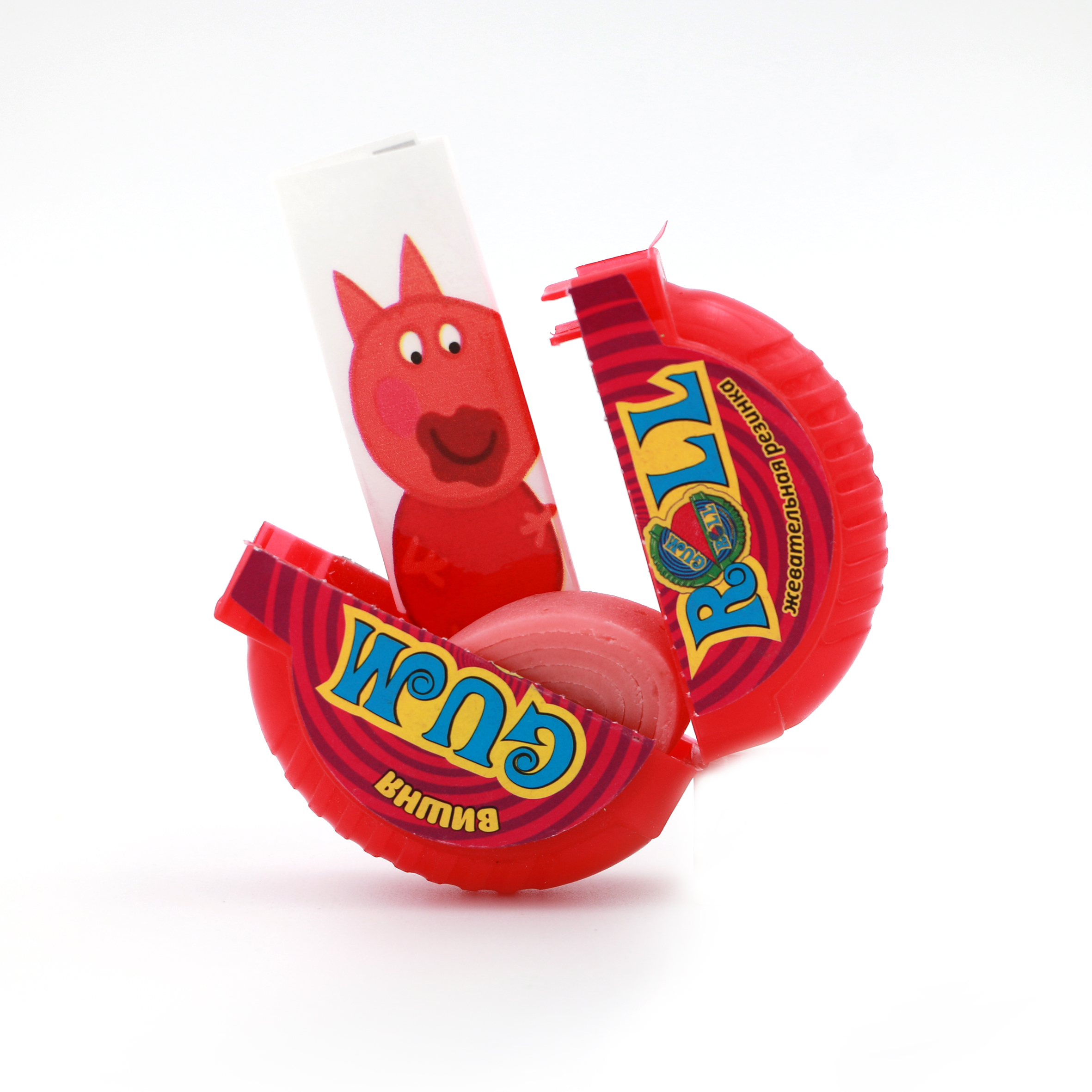 halal custom big size fruit crazy roll tape brand chewing bubble gum roll manufacturer factory