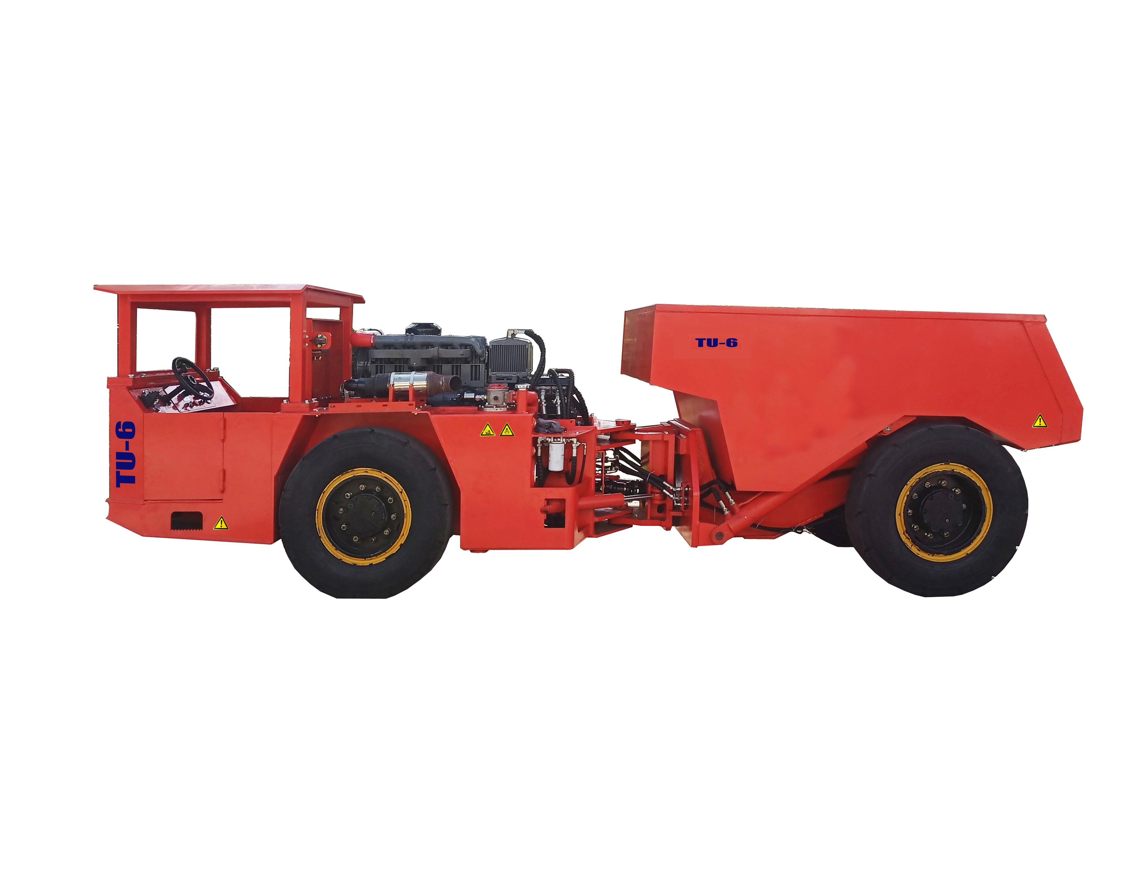 5 Ton 6ton Dump Truck Mine TU-6 Underground Dumper factory