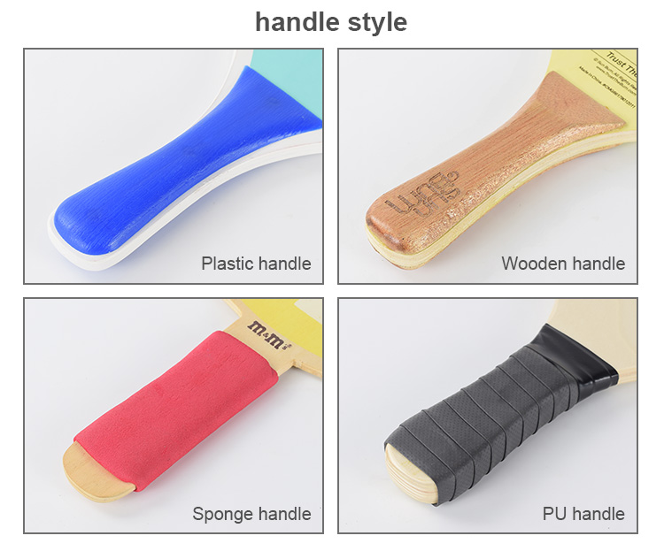 Beach Paddle for Training High Quality Beach Tennis Racket Nylon Wood Sport Paddle Professional Wooden Bulk 7days 4cm 34*28.*0.8 factory