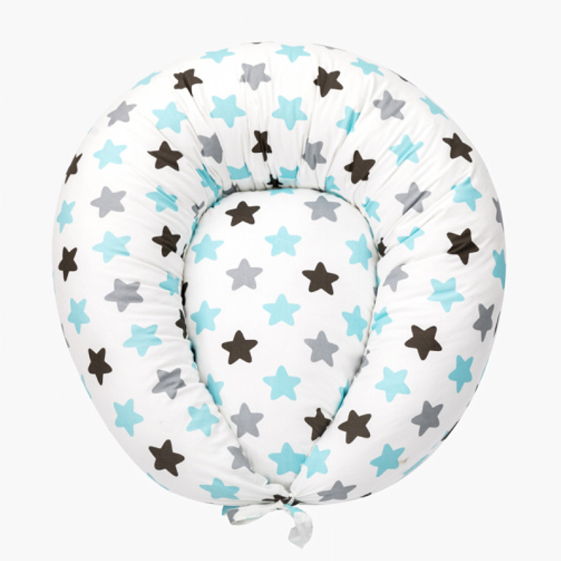 100% Cotton Pregnancy Pillow for Sleeping Maternity Breastfeeding Pillow Multifunctional Full Body Pillow factory