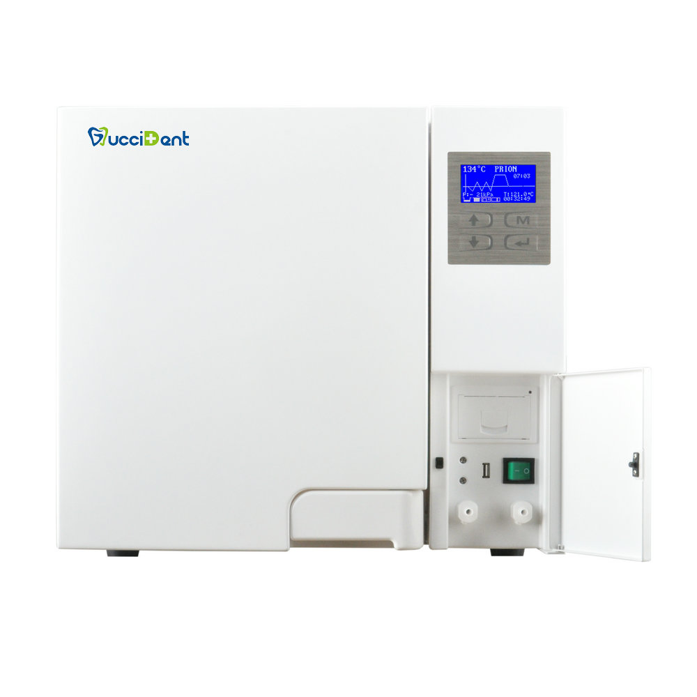 18L European B Class LCD Dental Autoclave with Printer Automatic steam sterilizer manufacture