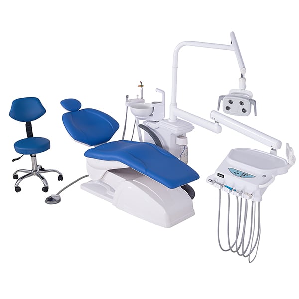 New Dental Chair Dental Equipment Factory Low Price Built-in floor box factory
