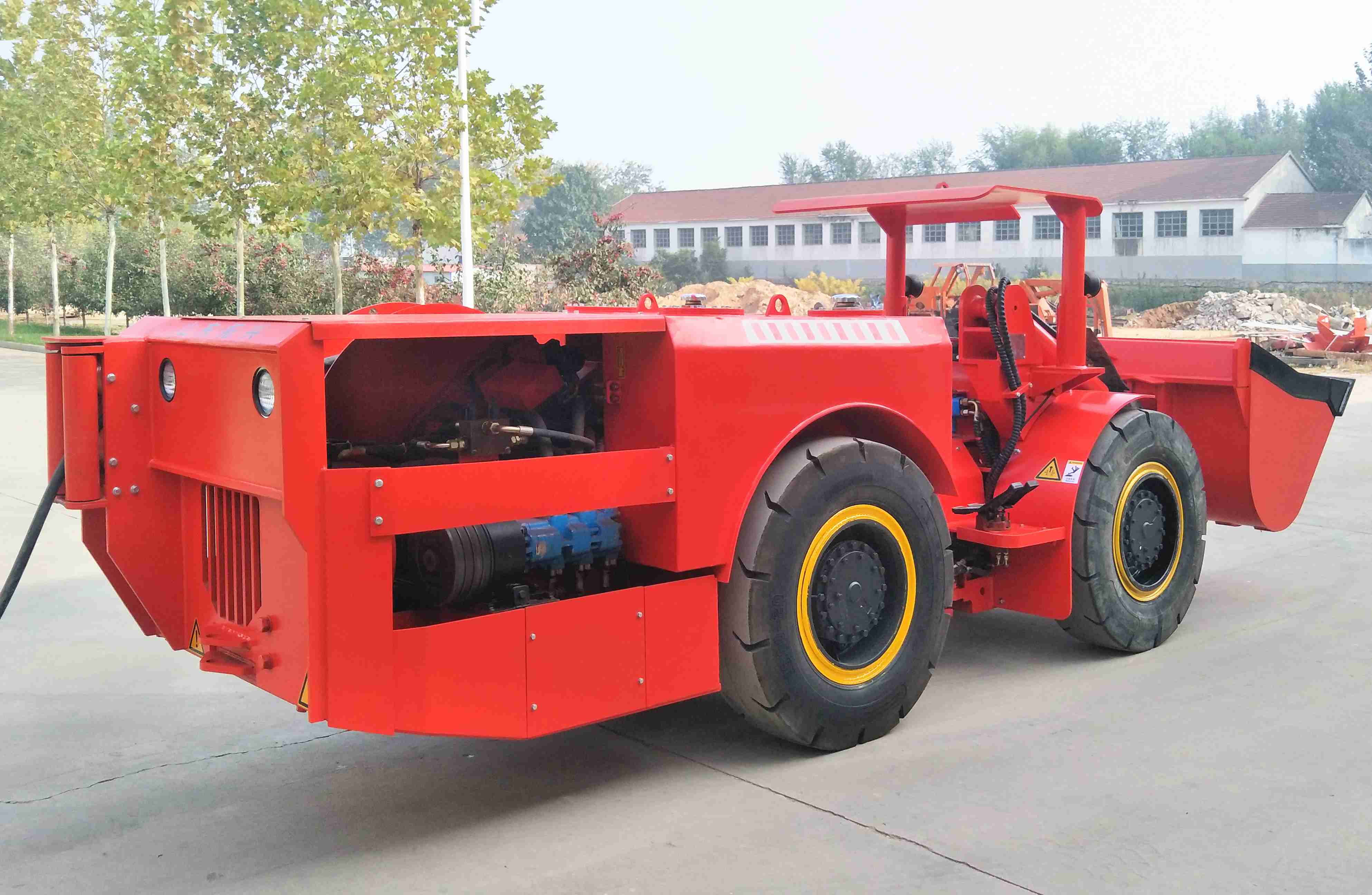 TC-0.6E underground lhd loader gear articulated scooptram Yantai Tuoxing mining scooptram manufacture