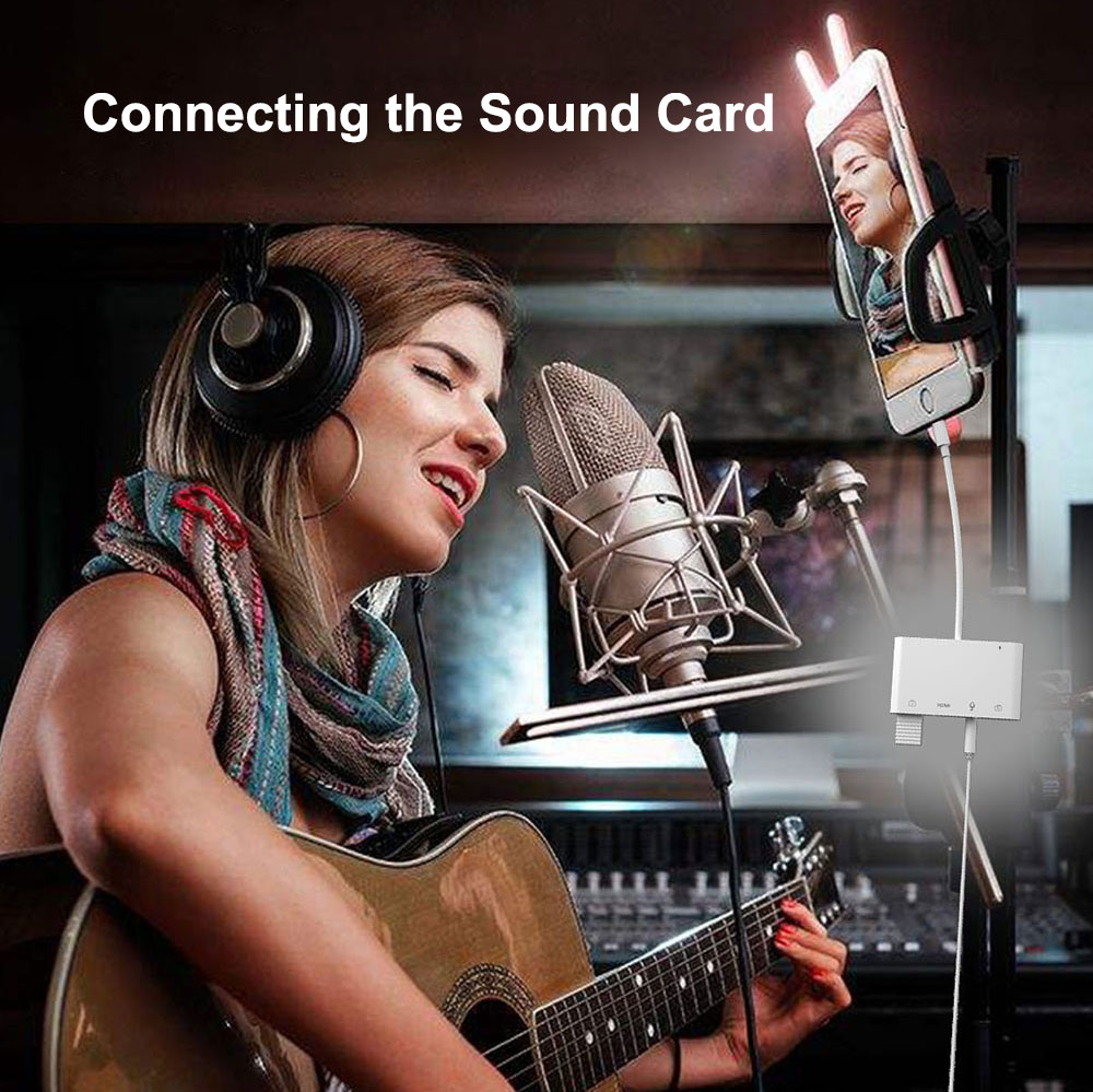 Carplay Adapter For Apple Hdmi Micro Usb To Sd Tf Memory Card Reader Lightning Type C 3 In 1 Multifunction manufacture