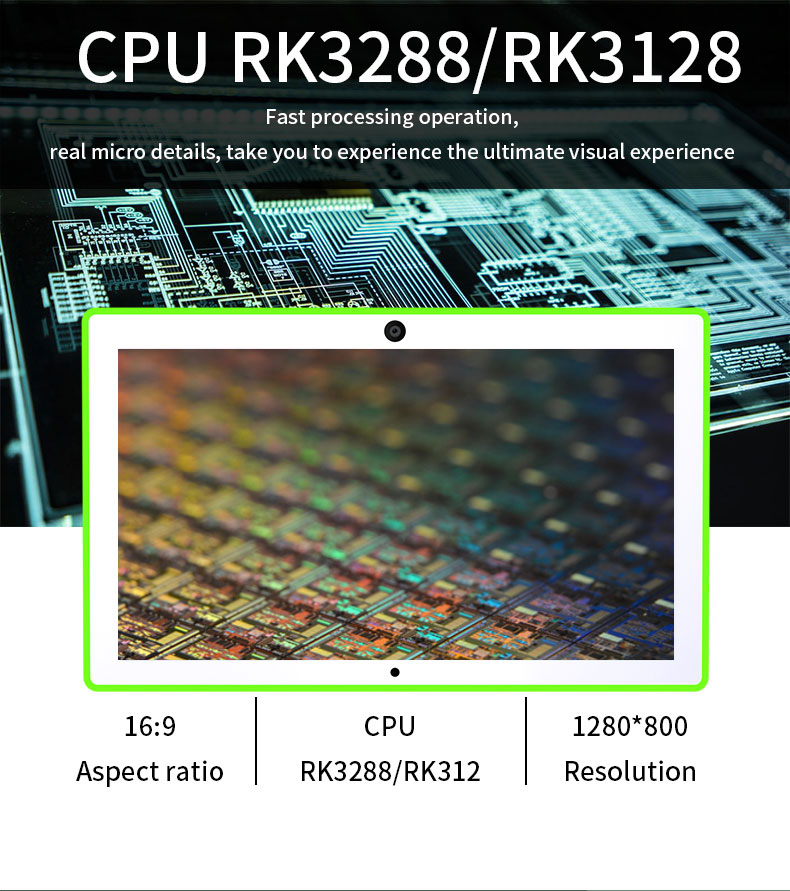 RK3288 Android 8.1 IPS 10 Points Touch Screen Feedback L Type 10 Inch Tablet PC for Bank Hotel Restaurant Taxi manufacture