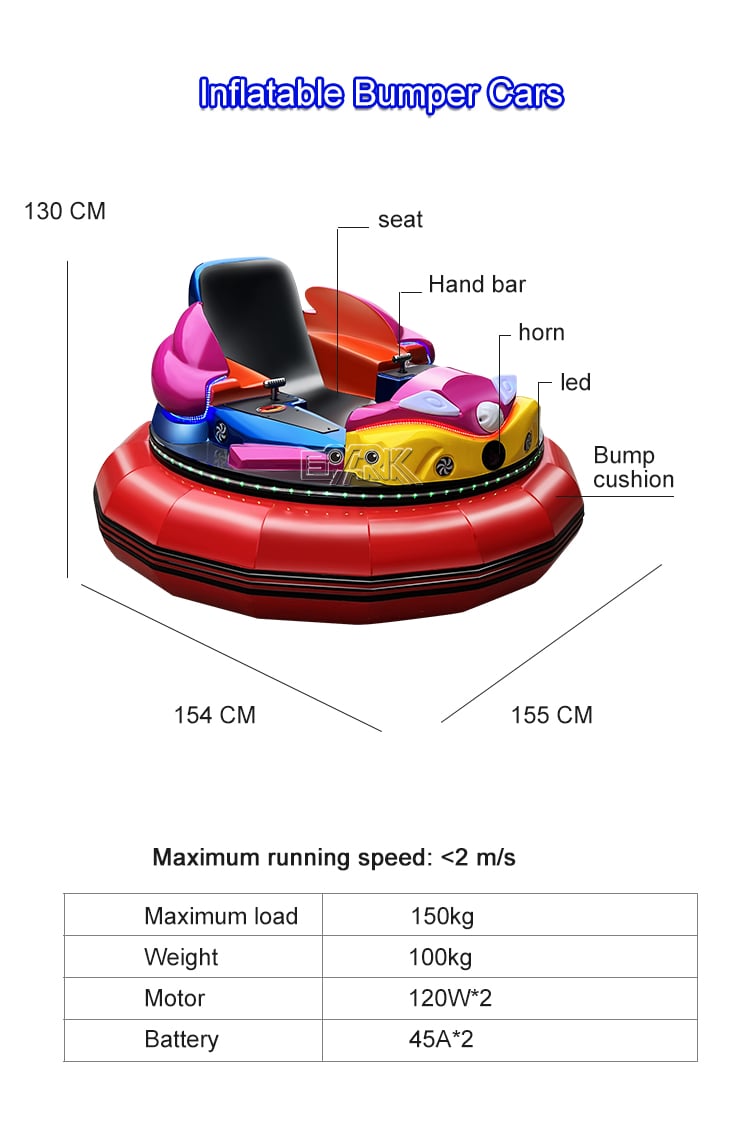 Inflatable Bumper Cars Kids Bumper Car manufacture