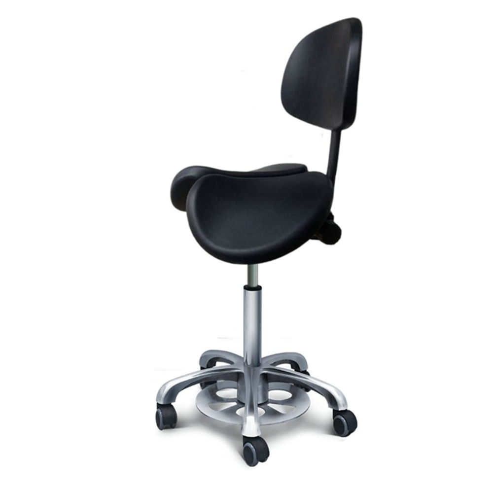 Clinic saddle stool Dentist Stool Assistant Stool factory