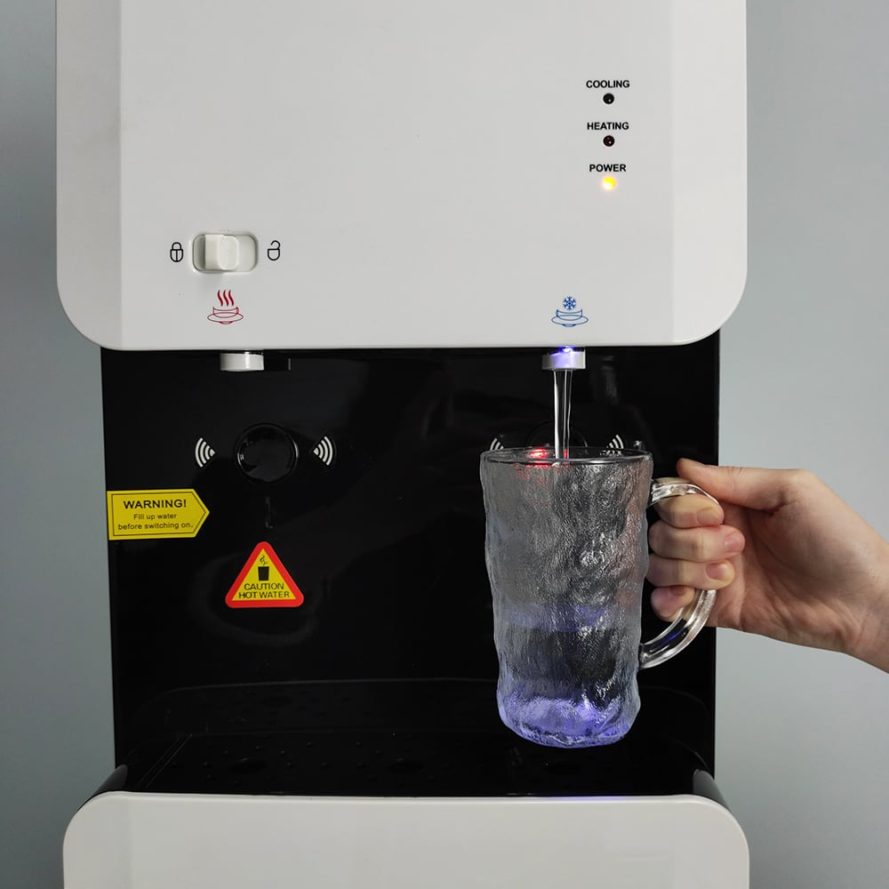 Touchless RO system purification water dispenser 5 stages filter details