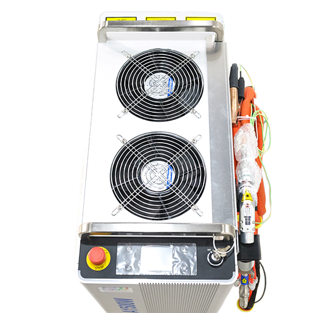 GW 1500w Portable air-cooling Handheld Fiber Laser Welder supplier