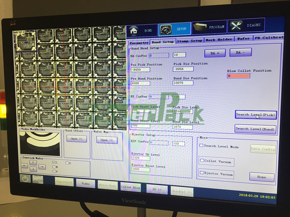 Automatic wire ball bonder MD-S800 wire bonder wire bonding machine details