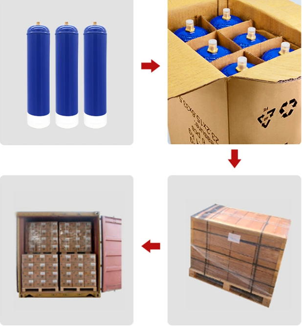 Factory Price Cream Deluxe Cylinder Whipped Cream Chargers Cartons With Nozzle For Sale factory