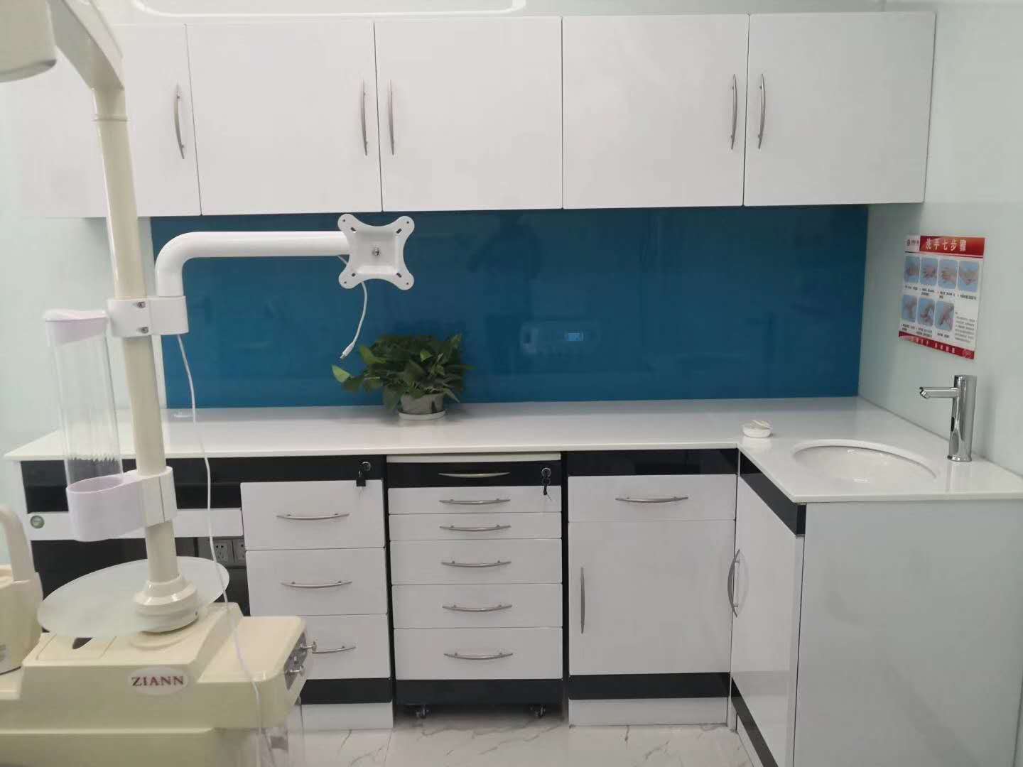 OEM Stainless Steel Wall mounted dental medical instrument cabinet details
