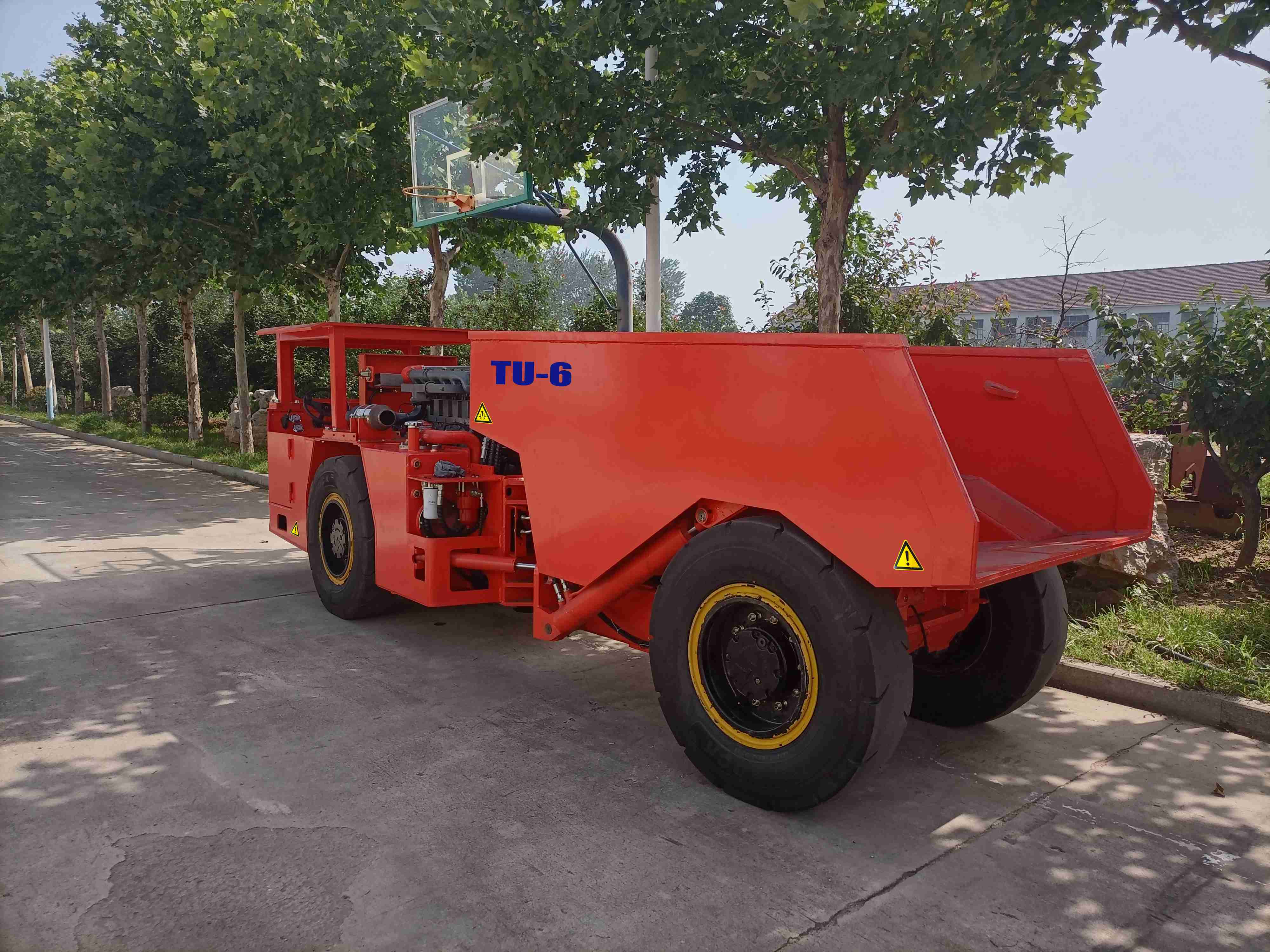 5 Ton 6ton Dump Truck Mine TU-6 Underground Dumper factory