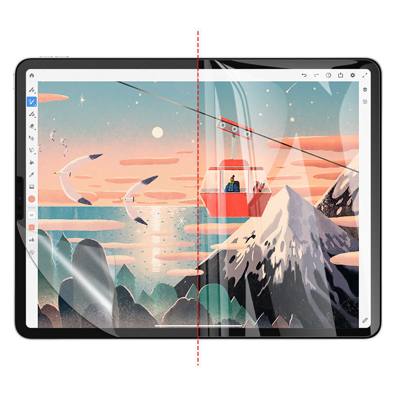 Laudtec GHM070 Easy Auto Install Tool Protector With Installation Frame Tempered Glass For Ipad supplier