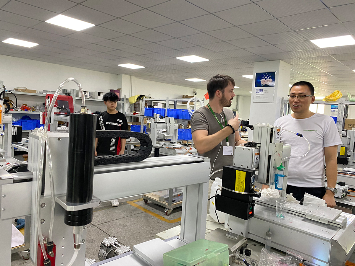 Non-standard custom gantry soldering machine/customization 4axis Gantry Robot Solder/Large platform soldering robot manufacture