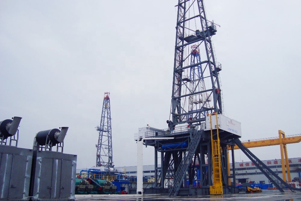 Machinery Drilling Depth 5000m 1500HP Mechanical Skid-Mounted Oil Water Well  Drilling Rig supplier