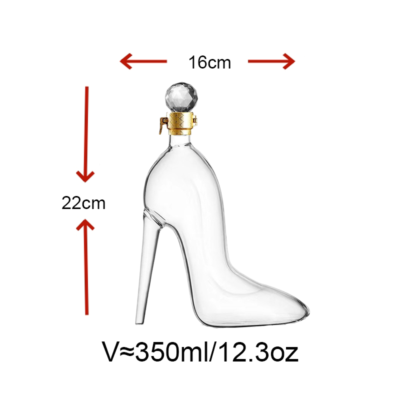 Customized Wholesale Glass Decanter Manufacturer Whisky Set Tea Bohemian Borosilicate Crystal Bottle Intelligent for Wine manufacture