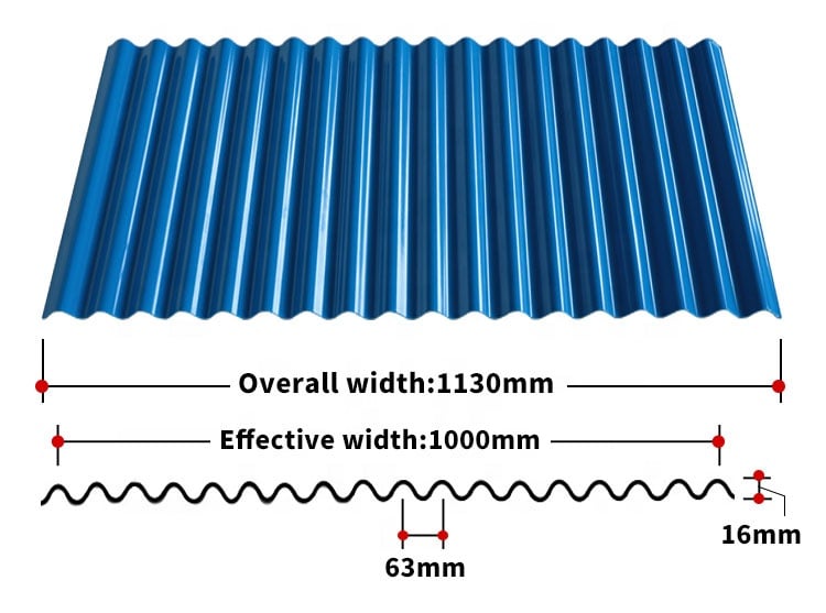 High-quality Corrugated Roofing Sheets - Durable Hollow Design for Kerala Homes, Clear & Impact-resistant Plastic Tiles, Ideal for Outdoor Coverings