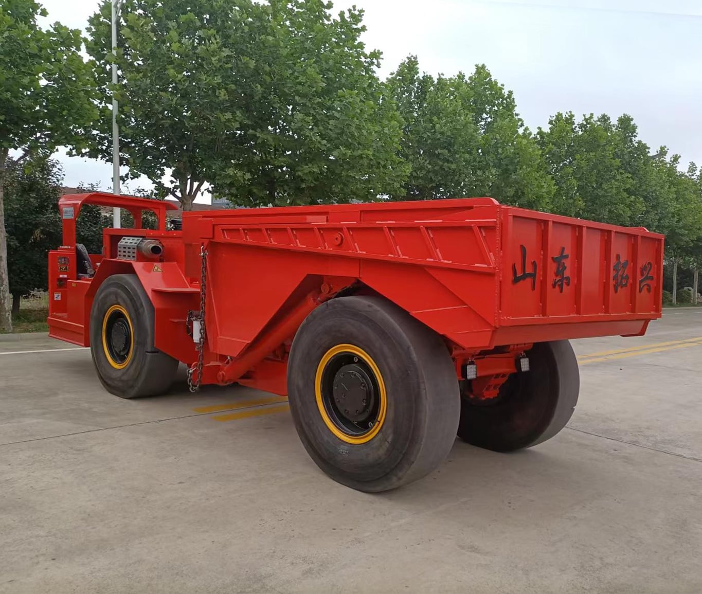Tuoxing Underground Gold Mining Machinery Dump Truck details