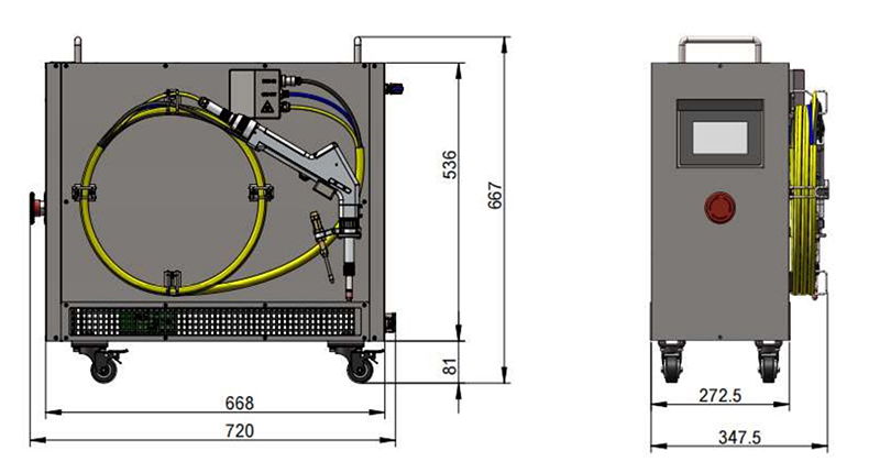 Reci 1500W Handheld Fiber Laser Welding Machine supplier