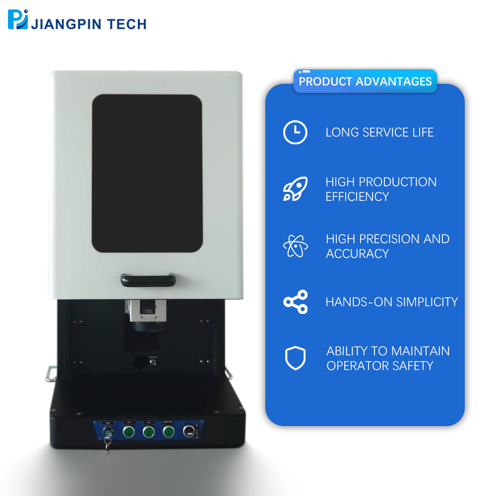 Closed fiber laser engraving machine 100w factory