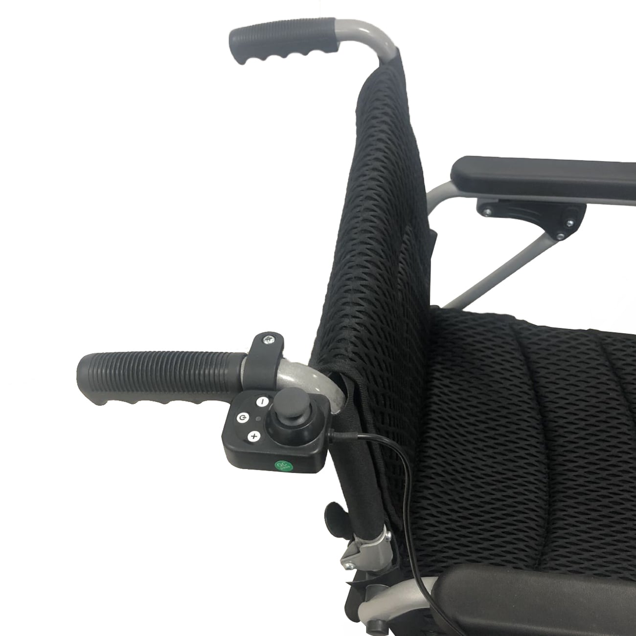 KSM-RC01 Wheelchair caregiver controller and joystick wheelchair carer joystick rear controller conversion kit spare parts