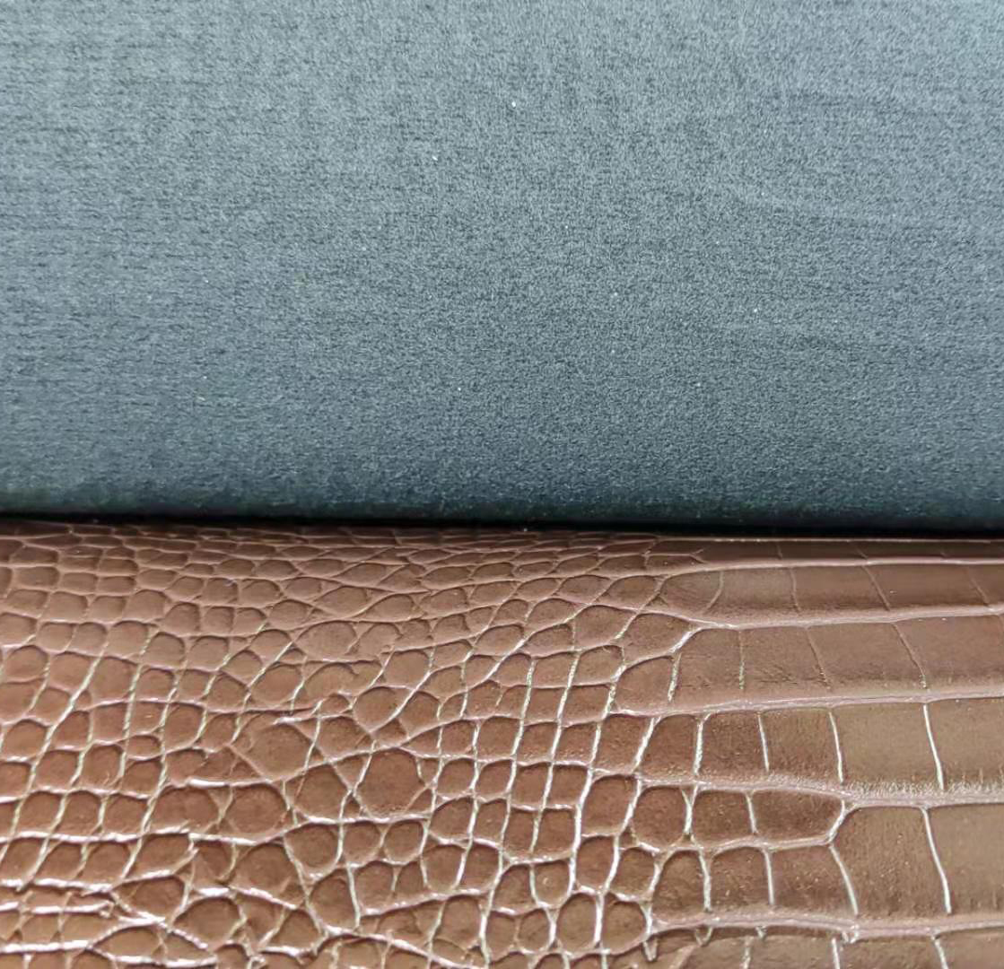 Cigno Leather Presents: 1.2mm Premium Mirrored Crocodile Skin PU Leather for Lady Shoes & Sofa - Exceptional Quality details