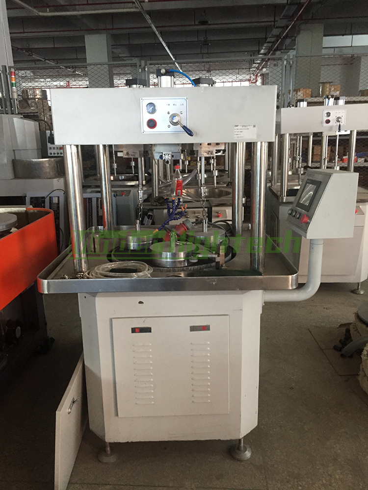 Aluminum alloy high-precision plane polishing equipment/Single/flat polishing machine available from stock/Vertical grinder details