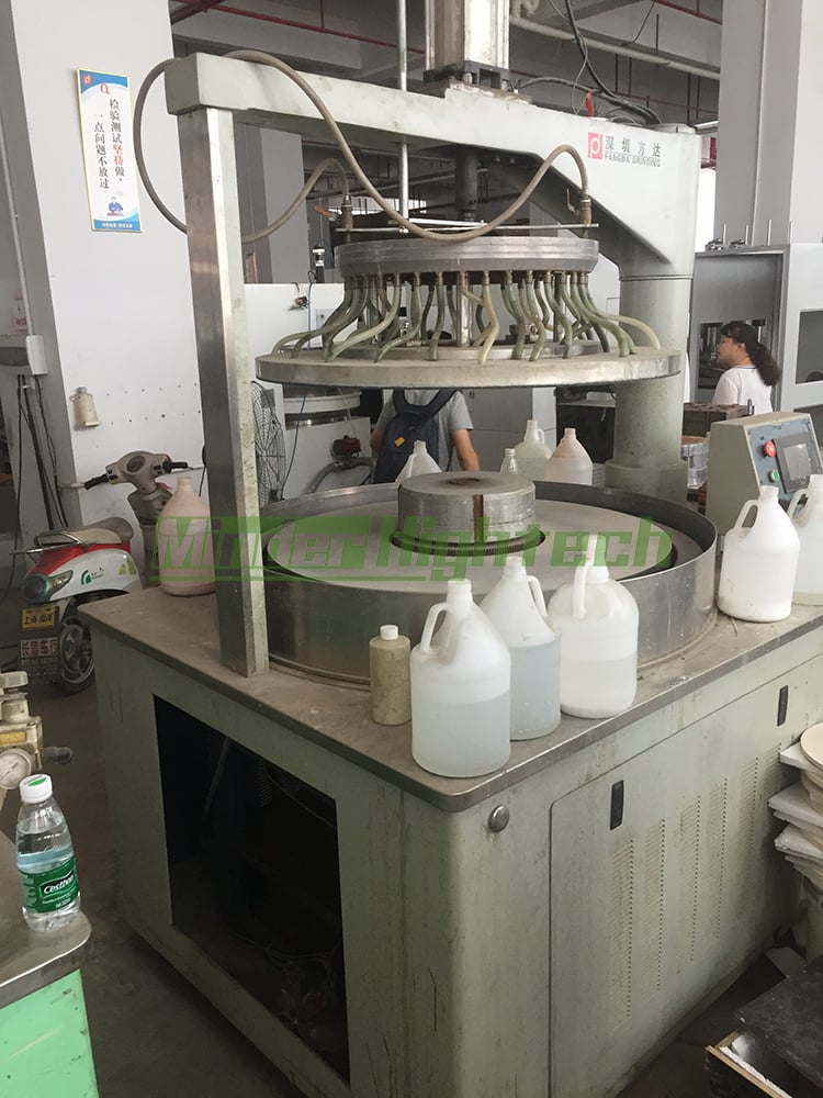 Aluminum alloy high-precision plane polishing equipment/Single/flat polishing machine available from stock/Vertical grinder supplier