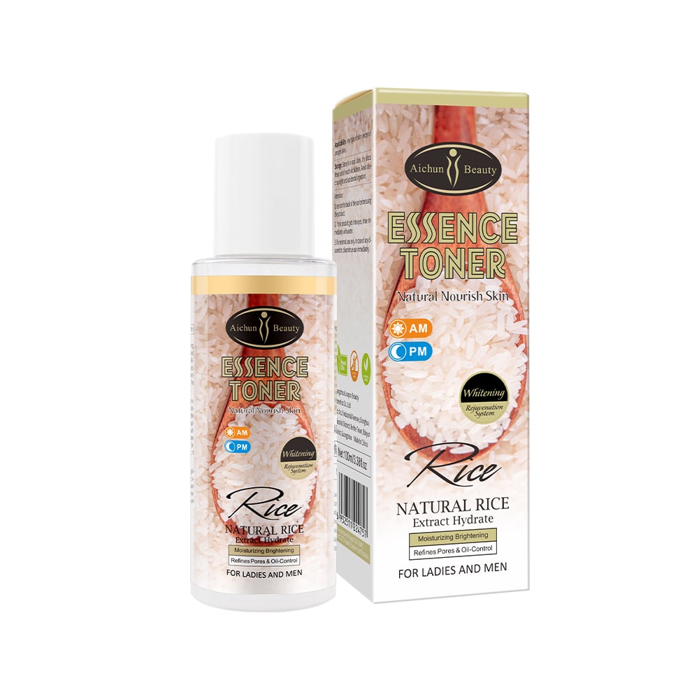 Aichun Beauty, tónico facial blanqueador natural para cuidado de la piel, 100 ml, con arroz