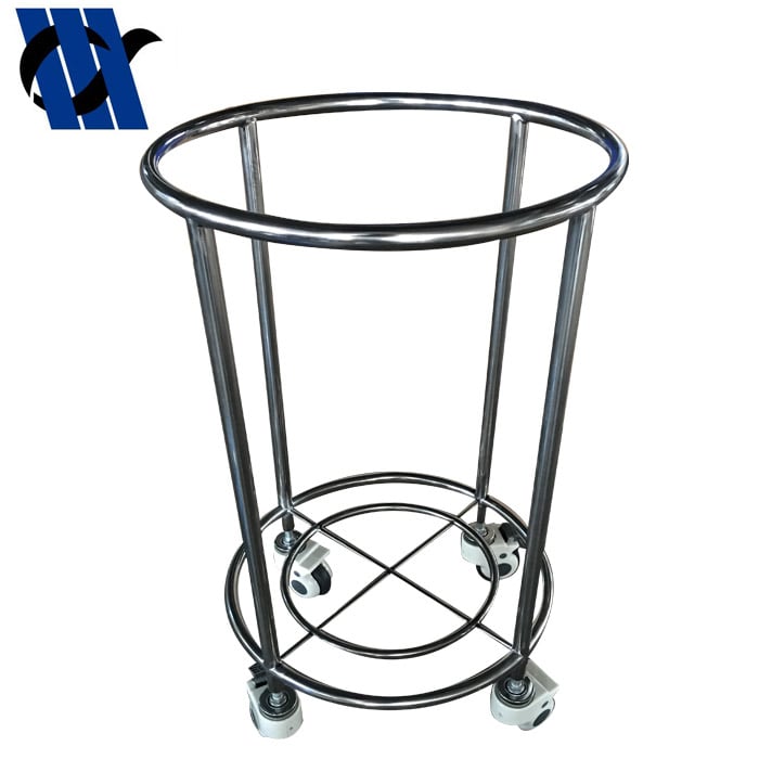 BDT211Customized Medical Cart Laundry Trolley with Wheels Stainless Steel Trolley supplier