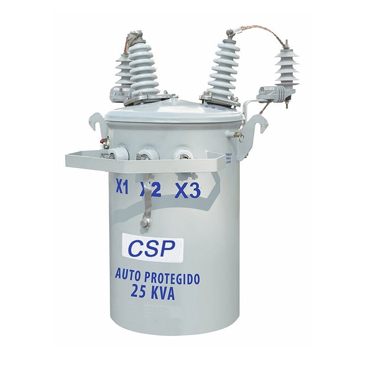 Quality-Assured 60Hz 23kV 230V / 460V 50kVA Oil Immersed Copper Single Phase Pole Mounted Transformer supplier