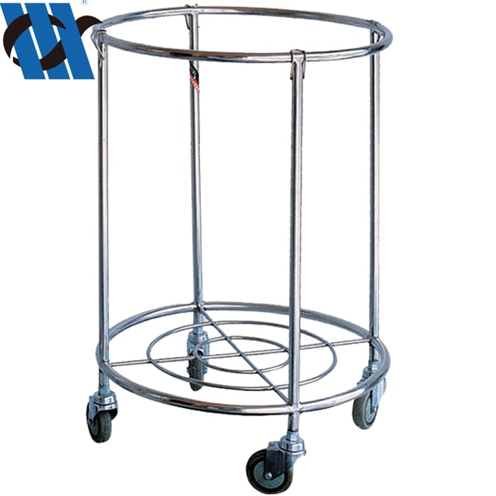 BDT211Customized Medical Cart Laundry Trolley with Wheels Stainless Steel Trolley supplier