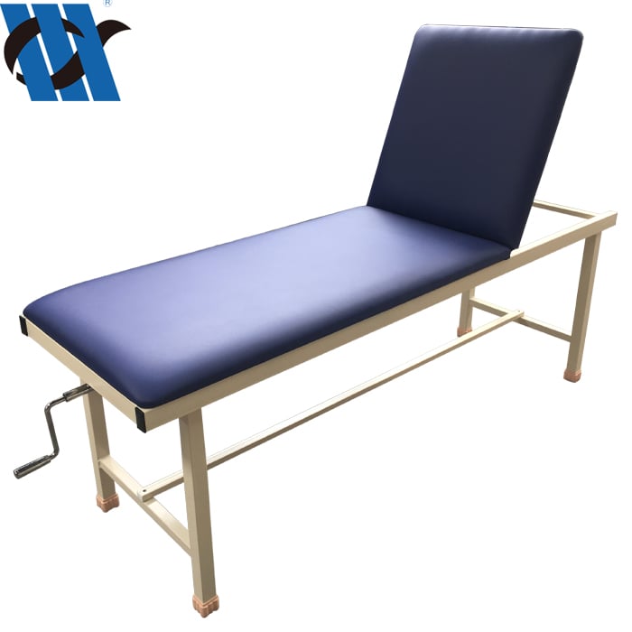 Yc-c104(V) Professional Factory High Quality 2 Sections Adjustable Backrest Medical Ultrasound Examination Bed factory