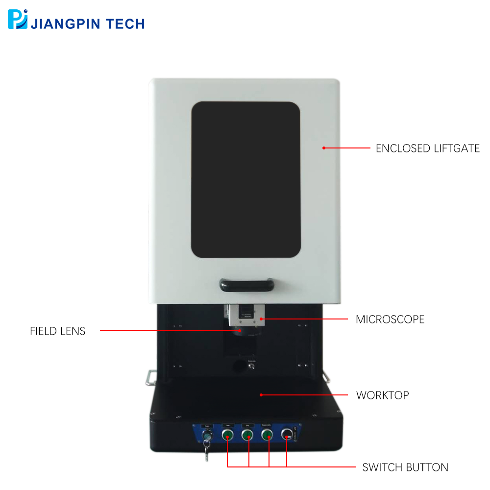 Closed fiber laser engraving machine 100w manufacture