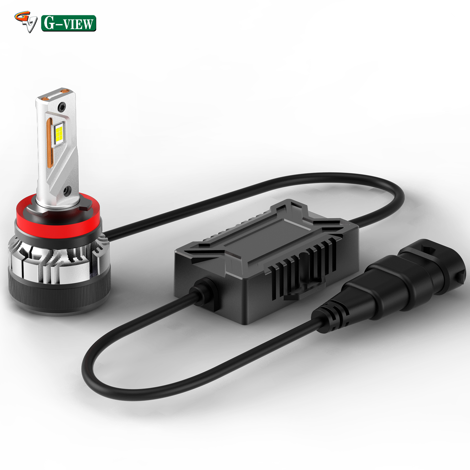 Gview Hot Selling Style G12W 30000 Lumens LED Bulbs Auper Bright Car Accessories for H4 LED Headlight LED H11 details