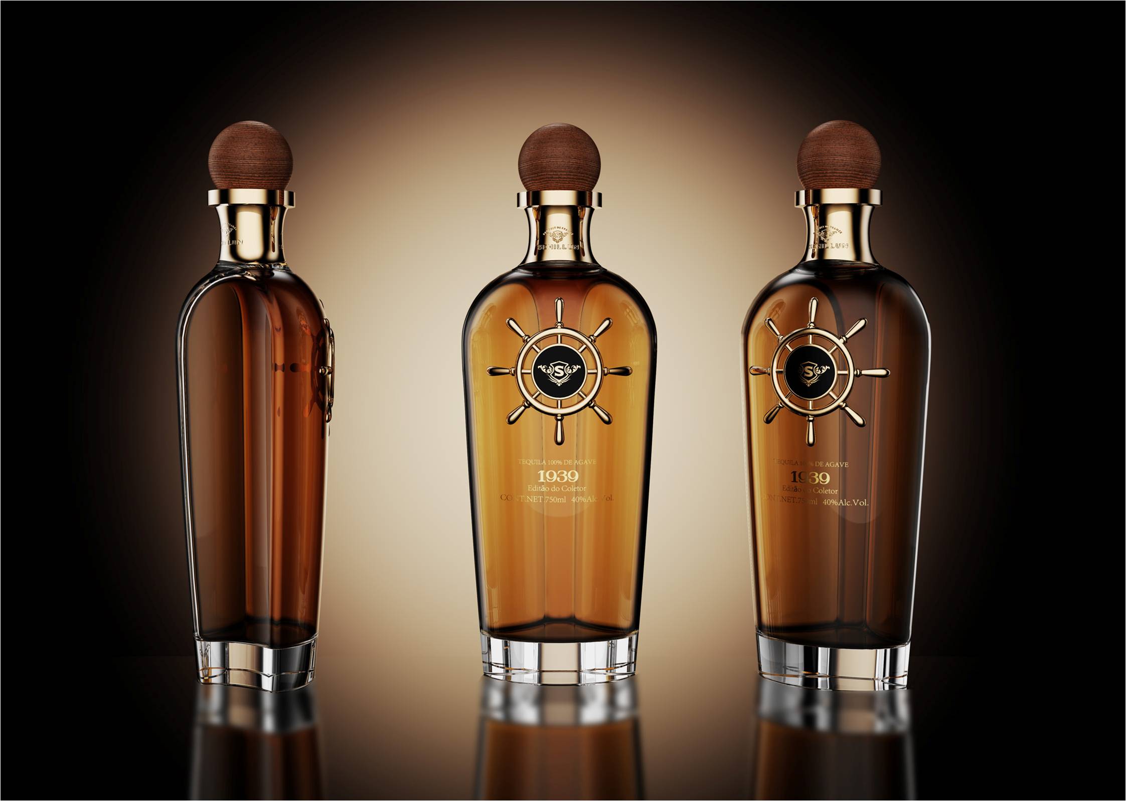 glass bottles spirit liquor bottle Tequila whiskey brandy vodka RUM JIN 750ml glass bottle details
