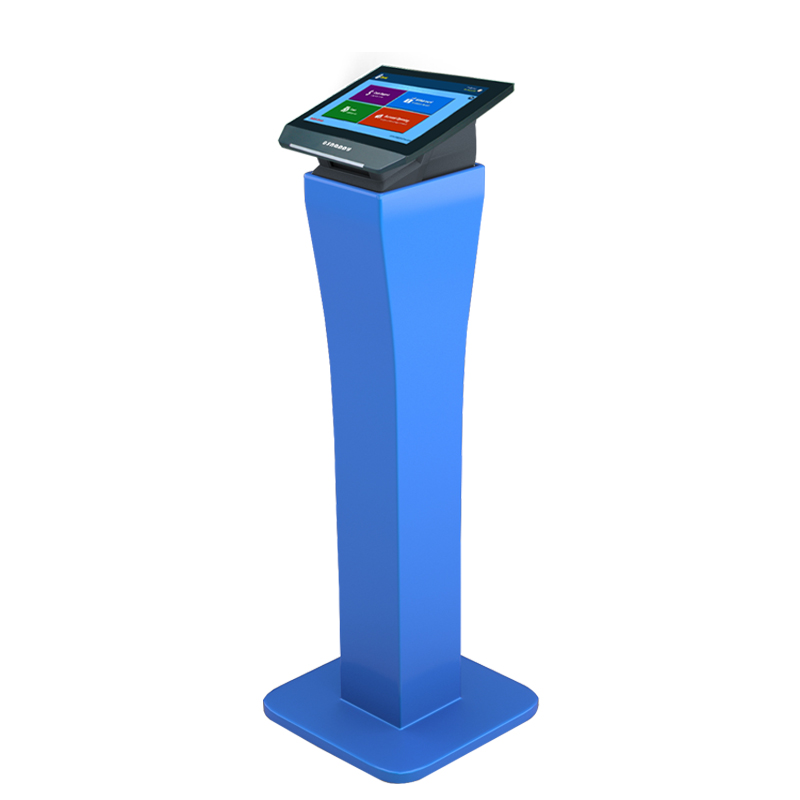 8" 10" 14" 15.6" 32" Inch Queue Management System Ticket Dispenser Floor stand Built-in Sever With TD Ticket Printer factory