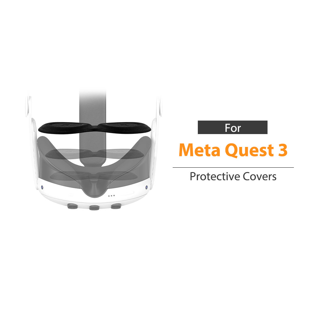 Honeycomb Shape Soft Eva Case Back Cover Black Precision Hole For Meta Quest 3 supplier