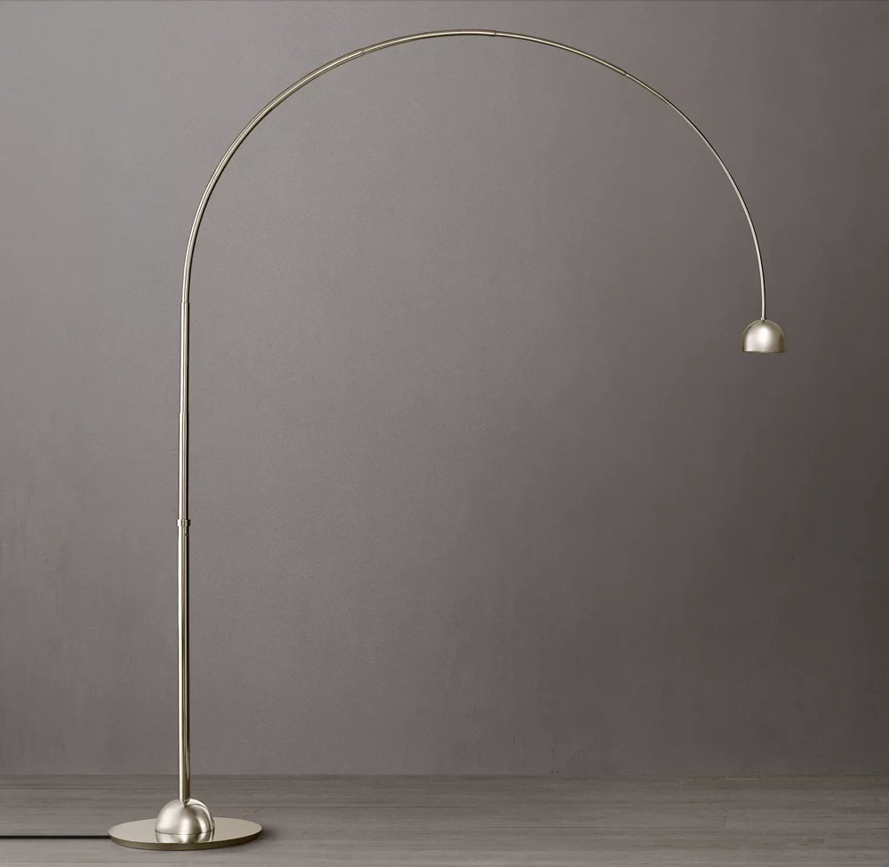 Simple Villa Decor Metal Fishing Standing Light Living Room Bedroom Bedside Study Room Antique Brass LED Floor Lamp manufacture