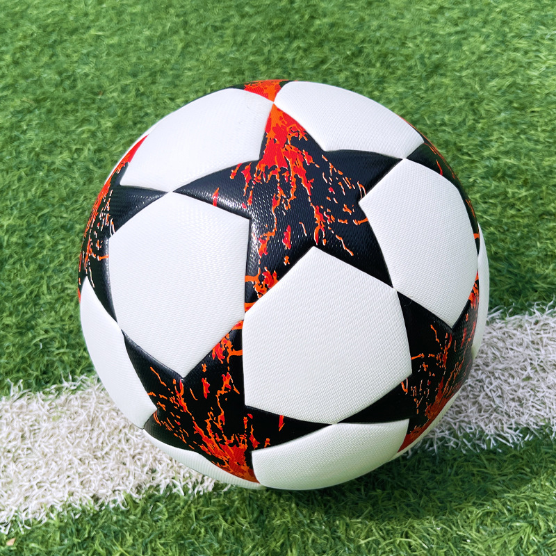 新しいスタイルのPVCミシン縫製サッカーフットボール