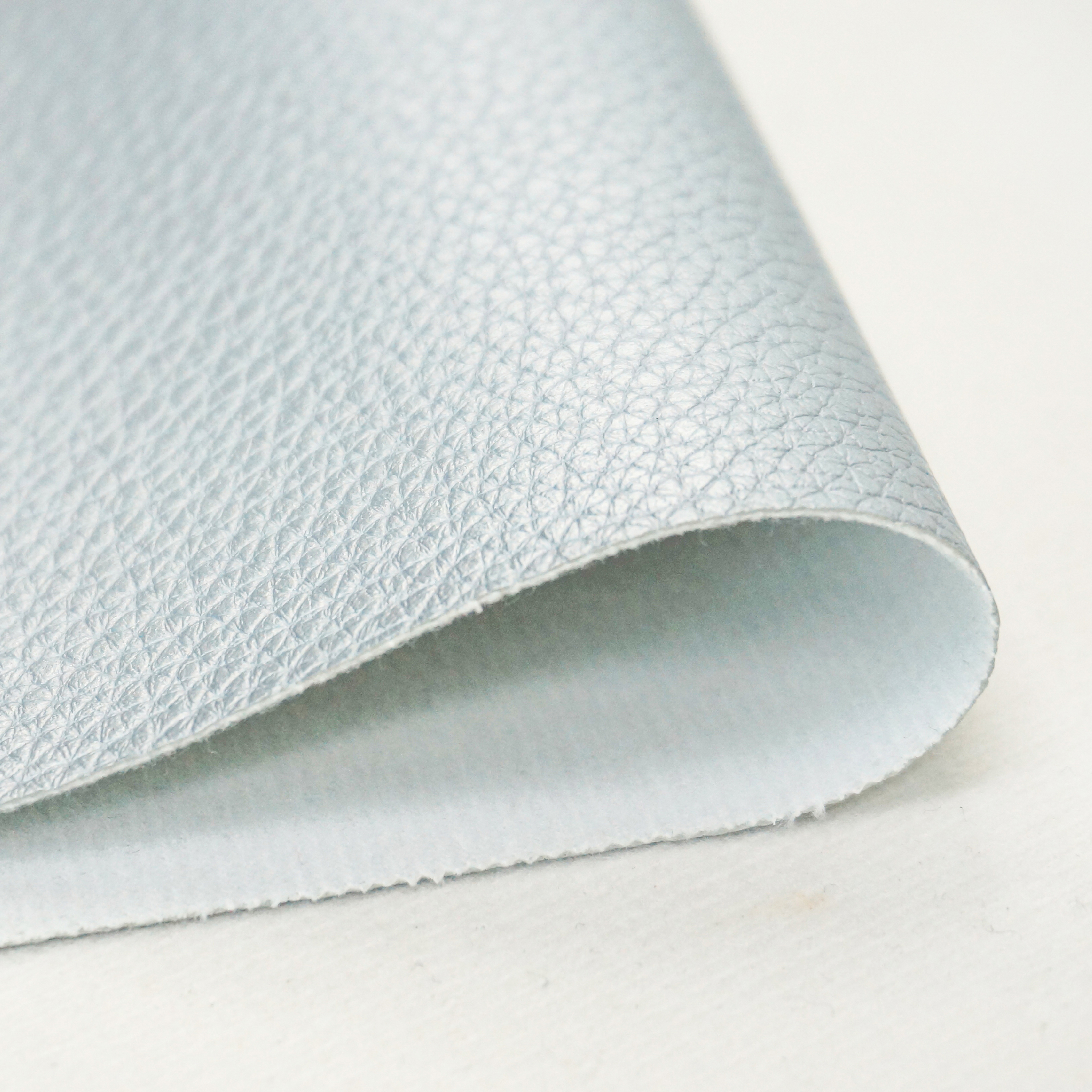 Eco-Friendly Faux Leather with Elegant Lychee Pattern PU Artificial Leather manufacture